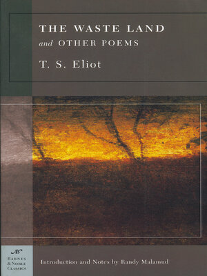 cover image of The Waste Land and Other Poems (Barnes & Noble Classics Series)